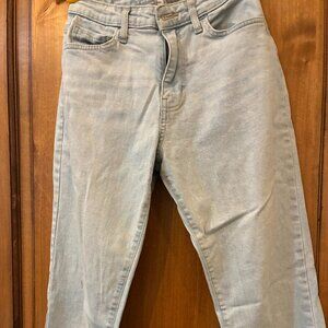 Jeans Light Straight Legs Size 25